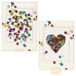 Carte vivante Coeur & Confettis Curiosi Ikaipaka jeux & jouets