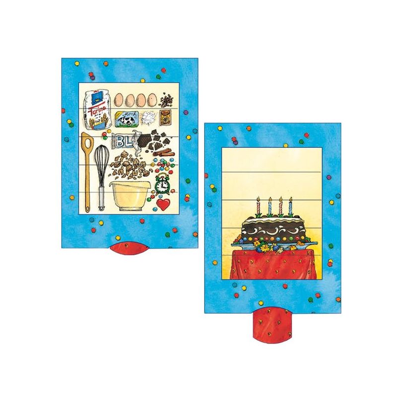 Carte Vivante Recette gâteau Anniversaire Curiosi Ikaipaka jeux