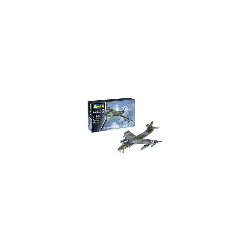 Maquette Avion Hawker Hunter FGA.9 REVELL Ikaipaka jeux &