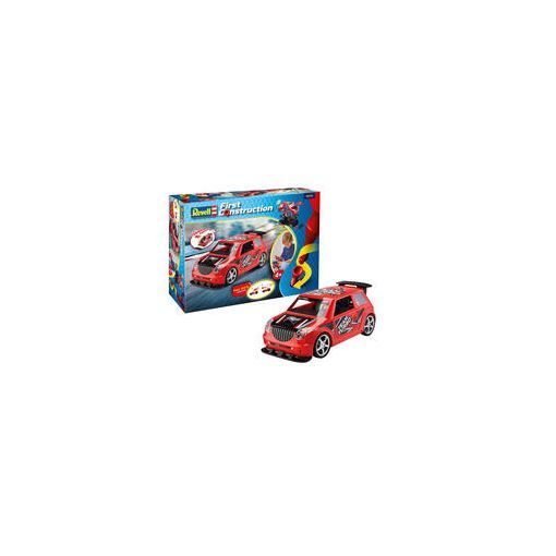 Maquette Voiture de Rallye à friction, rouge  Ikaipaka jeux &