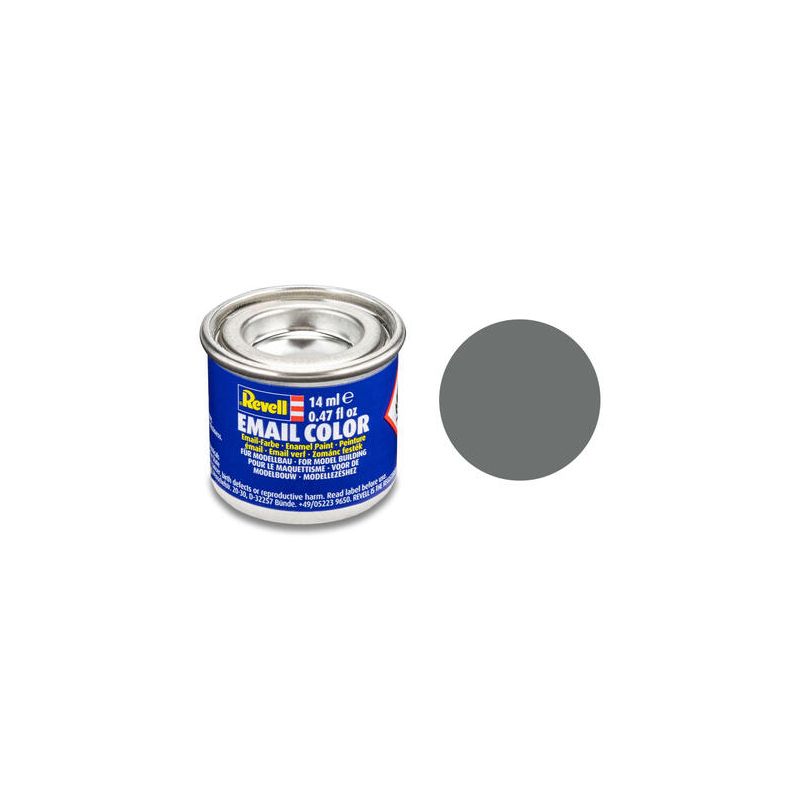 Peinture à Maquette 47 REVELL COLOR (EMAIL) GRIS SOURIS MAT