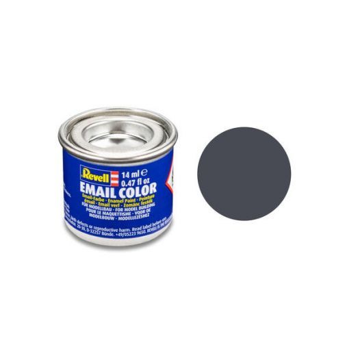 Peinture à Maquette 78 REVELL COLOR (EMAIL) GRIS FONCÉ MAT