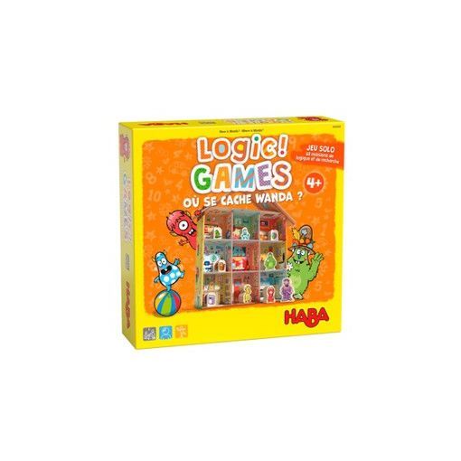 Logic! Games Où se cache Wanda? Haba Ikaipaka jeux & jouets