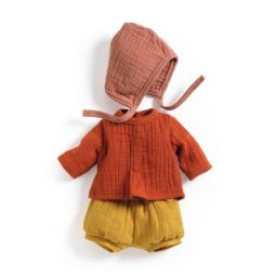 Vêtement Poupée Pomea Mandarine Djeco Ikaipaka jeux & jouets