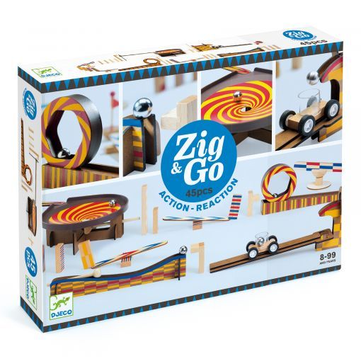 Zig & Go Wroom 45 pièces Djeco Ikaipaka jeux & jouets Royan