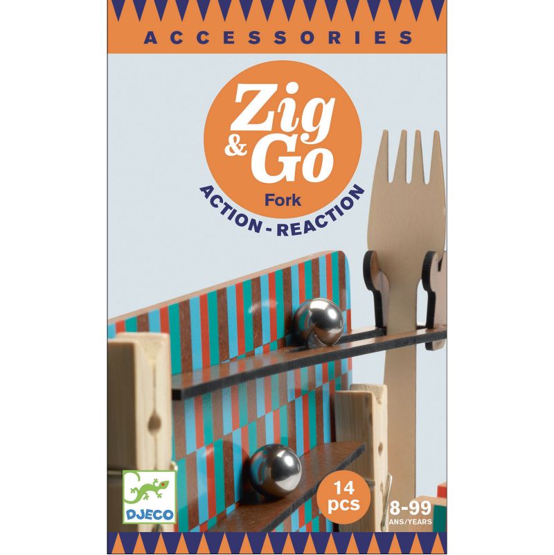 Zig & Go accessoire Fork 14 pièces - IkaIpaka Royan