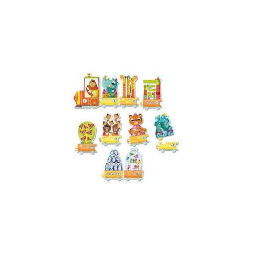 Puzzle 20p Je compte Djeco Ikaipaka jeux & jouets Royan