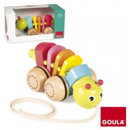 Chenille articulée à tirer Diset Ikaipaka jeux & jouets Royan