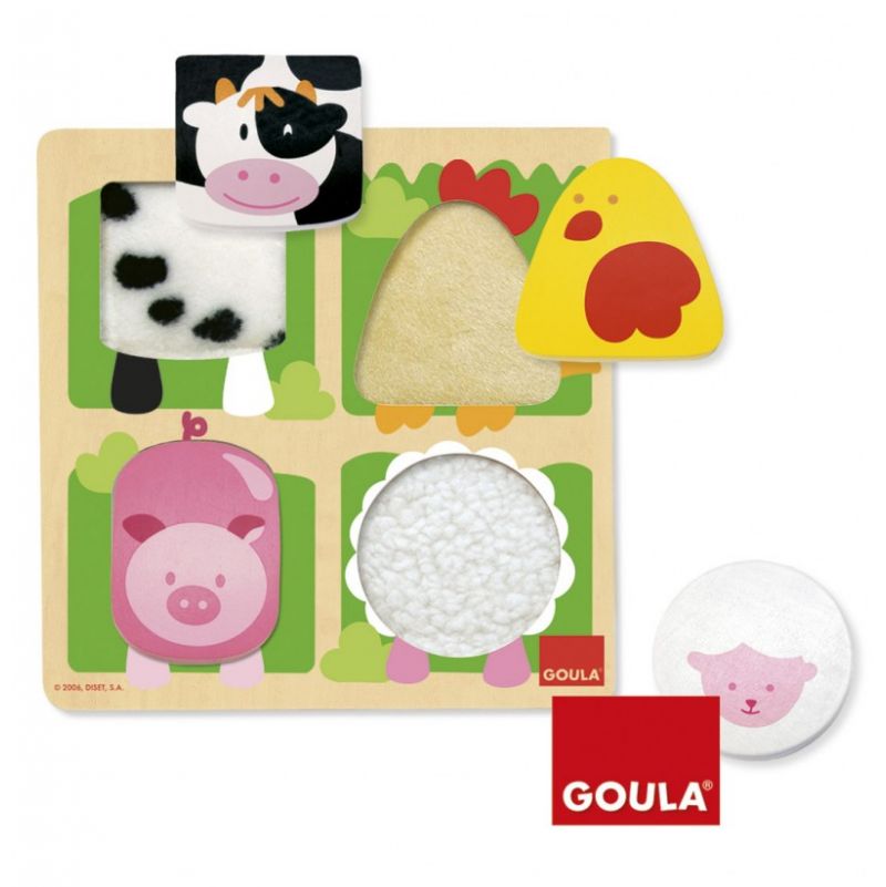 Puzzle ferme à toucher Goula Ikaipaka jeux & jouets Royan