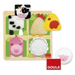 Puzzle ferme à toucher Goula Ikaipaka jeux & jouets Royan