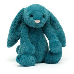 Bashful Mineral Blue Bunny Medium Jellycat Jellycat Ikaipaka