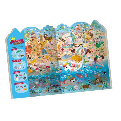 Cherche et trouve La Royaume Dubazar AUZOU Ikaipaka jeux &