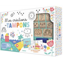 Mes créations en tampons AUZOU Ikaipaka jeux & jouets Royan