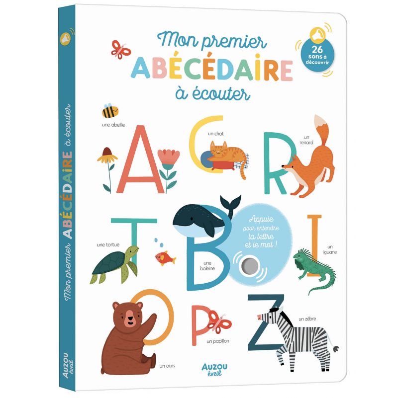 Mon premier abécédaire à écouter AUZOU Ikaipaka jeux & jouets