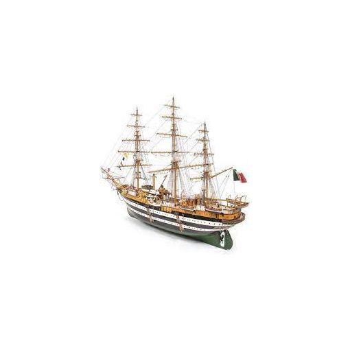 Maquette bois Bateau AMÉRIGO VESPUCCI Occre Ikaipaka jeux &