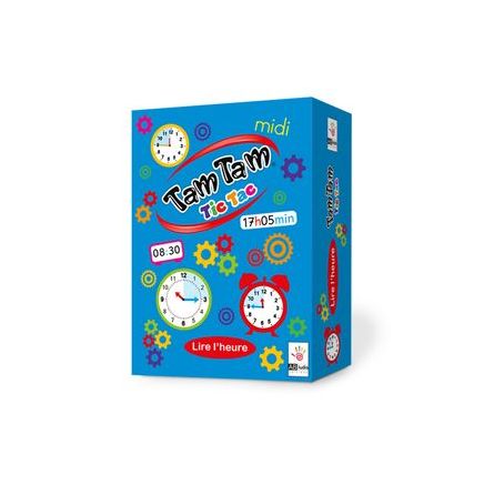 Tam Tam Tic tac apprendre l'heure Ikaipaka jeux & jouets Royan