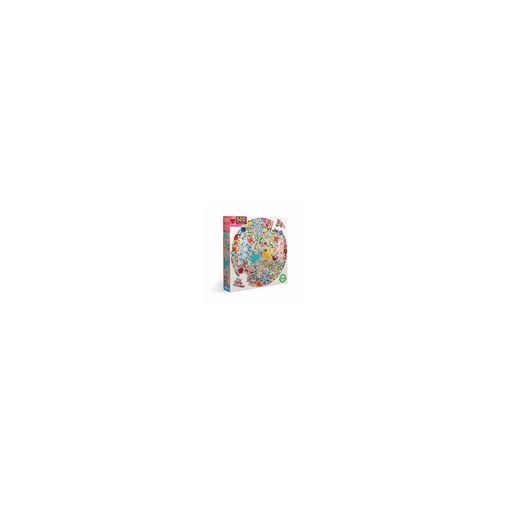 Puzzle 500p BLUE BIRD YELLOW BIRD Eeboo Eeboo Ikaipaka jeux &