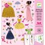 Stickers Robes des 4 saisons Djeco Ikaipaka jeux & jouets Royan