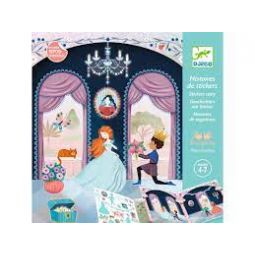 Stickers La Vie au Château Djeco Ikaipaka jeux & jouets Royan