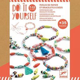 DIY Perles de papier et bracelets à créer Djeco Ikaipaka jeux &