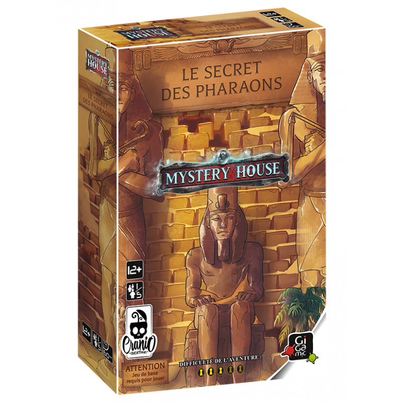 Mystery House Extension 5 Le secret des Pharaons Gigamic