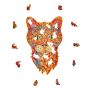 Puzzle en bois Chat Curieux Créatif Puzzle Ikaipaka jeux &