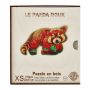 Puzzle en bois Le Panda Roux Créatif Puzzle Ikaipaka jeux &