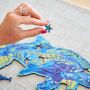 Puzzle en bois La Dauphin Joueur Créatif Puzzle Ikaipaka jeux &