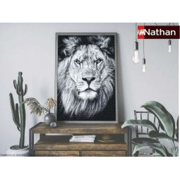 Puzzle 1000p Portrait Royal Lion Ravensburger Ikaipaka jeux &