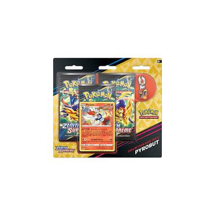 Pokémon EB12.5: 3 Boosters + Pin's (tripack) POKEMON Ikaipaka