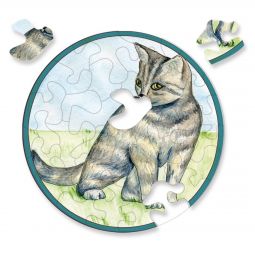 Puzzle 33p Mini Chat Curiosi Curiosi Ikaipaka jeux & jouets