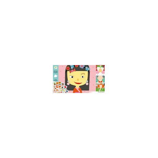 Créer avec des stickers tous différents Djeco Ikaipaka jeux &