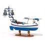 Maquette bois Barque avec lumières Calella Occre Ikaipaka jeux