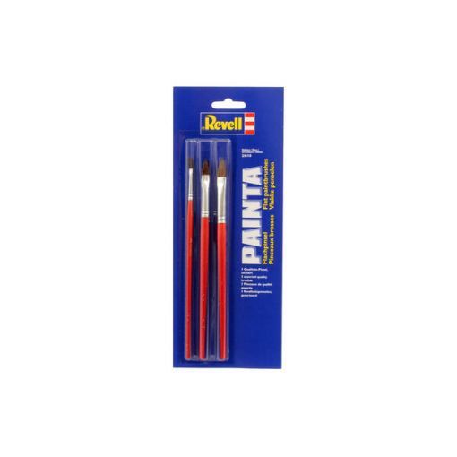 Set de Pinceaux Plats Pinceau de qualité Revell REVELL Ikaipaka