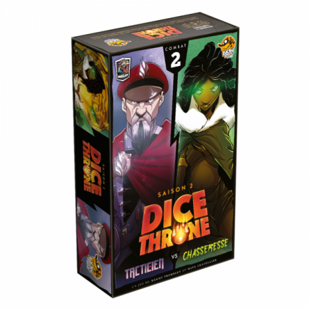 DICE THRONE S2 - Tacticien vs Chasseresse  Ikaipaka jeux &