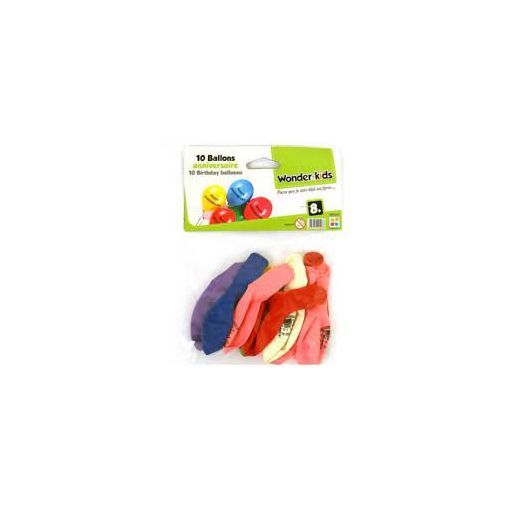Ballons anniversaire par 10  Ikaipaka jeux & jouets Royan