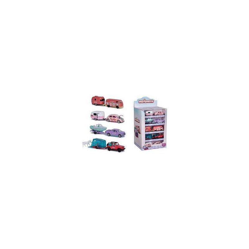 Miniature Majorette Pink Trailer  Ikaipaka jeux & jouets Royan