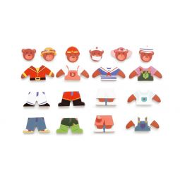 Ours à habiller magnétique Scratch Ikaipaka jeux & jouets Royan