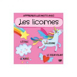 Puzzle 40p Q-Box Les Licornes + livre Sassi Ikaipaka jeux &