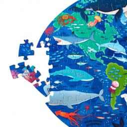 Puzzle 200p + livre La mer Sassi Ikaipaka jeux & jouets Royan
