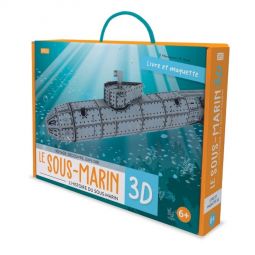Maquette Le Sous-marin 3D Sassi Ikaipaka jeux & jouets Royan