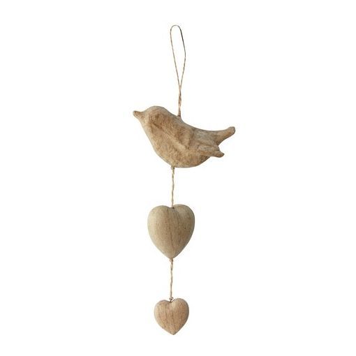 Oiseau et coeur à suspendre Décopatch Décopatch Ikaipaka jeux &