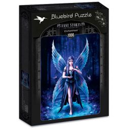 Puzzle 1000p Enchantement Anne Stokes BlueBird Ikaipaka jeux &