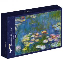 Puzzle 3000p Nymphéas C.Monet BlueBird Ikaipaka jeux & jouets