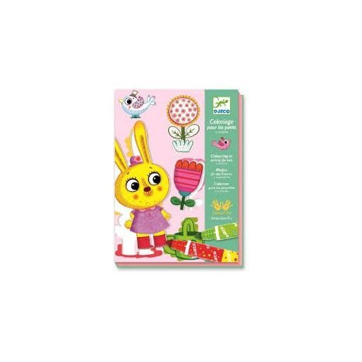 Coloriages pour les petits 4 saisons djeco Djeco Ikaipaka jeux