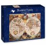 Puzzle 1000p Antique World Map BlueBird Ikaipaka jeux & jouets