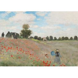 Puzzle 1000p Champ de Coquelicots C.Monet BlueBird Ikaipaka