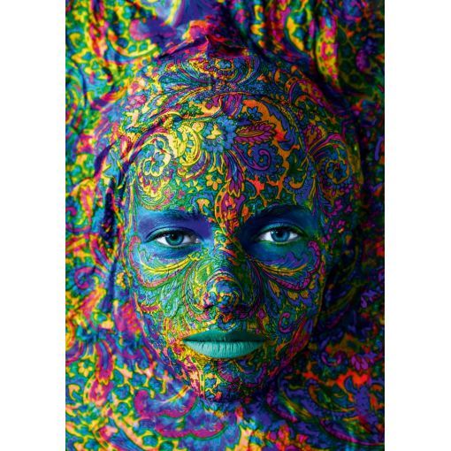 Puzzle 1000p Visage de Femme BlueBird Ikaipaka jeux & jouets