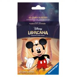 Disney Lorcana Set 1: Sleeves Mickey Ravensburger Ikaipaka jeux