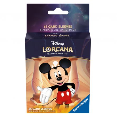 Disney Lorcana Set 1: Sleeves Mickey Ravensburger Ikaipaka jeux